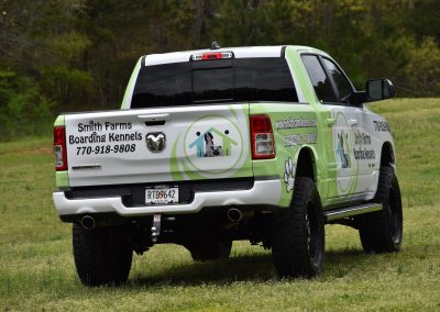 Smith Farms Boarding Kennels truck, the best dog boarding and transport in Conyers, Georgia